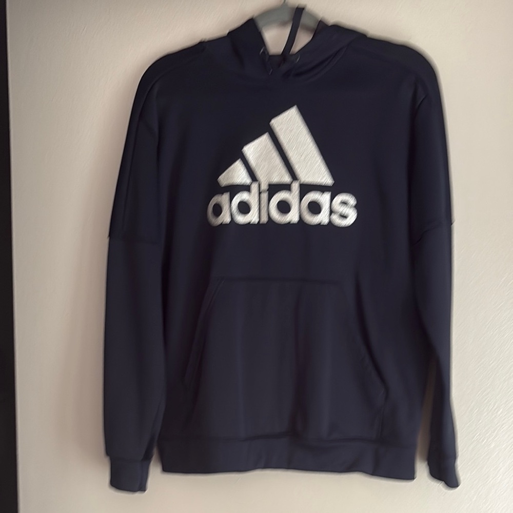 Adidas Black Sweatshirt with Iconic Logo